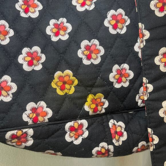 Vera Bradley Pirouette Floral Print Cotton Quilted Backpack Bag - Picture 9 of 10